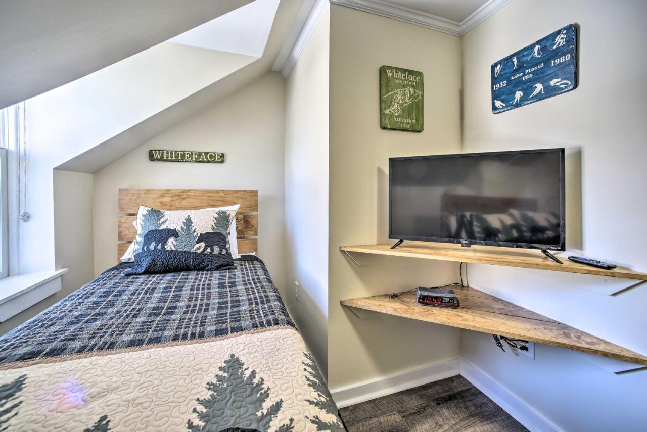 Cozy Condo By Mirror Lake, 1 Block To Downtown! Лейк Плесид Екстериор снимка